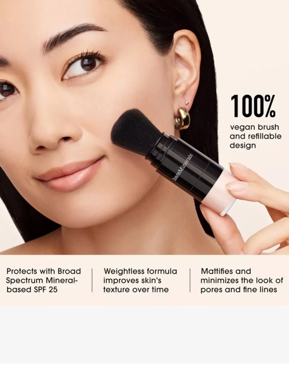 Bareminerals Original Mineral Veil Set + Protect Translucent Powder SPF 25